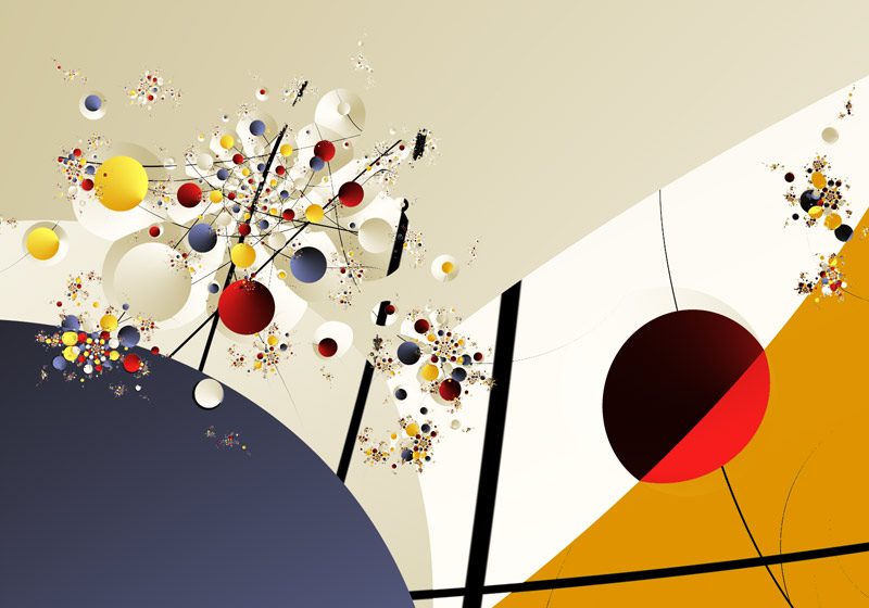 Small Universe (after Calder)